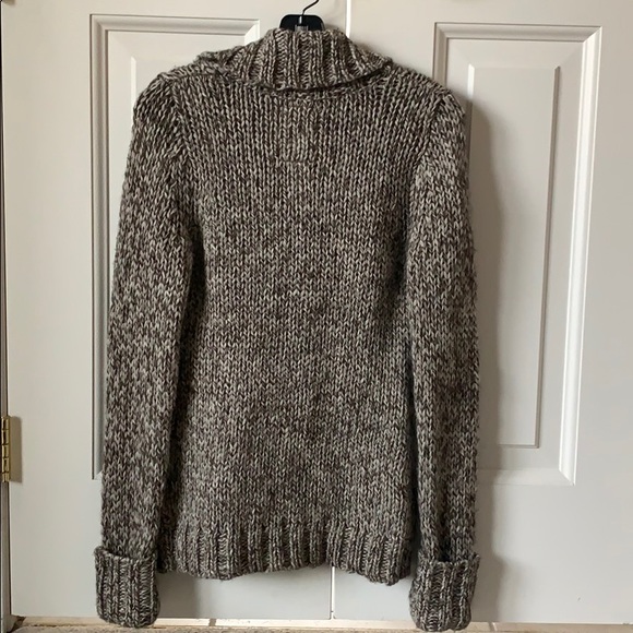 Brown/cream Rip Curl cardigan sweater. Size small - Picture 2 of 5